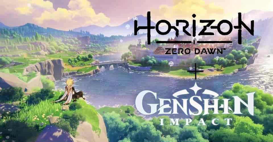 Genshin Impact giao nhau giữa Major Horizon: Zero Dawn