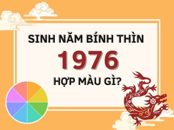 Tuổi bính thìn 1976 hợp xe màu gì? Ý nghĩa phong thủy