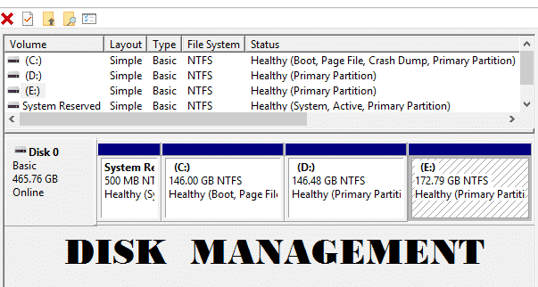 Hướng dẫn chia ổ cứng bằng Disk Management