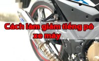 Giải pháp cách làm pô xe máy kêu nhỏ: Khắc phục tiếng ồn