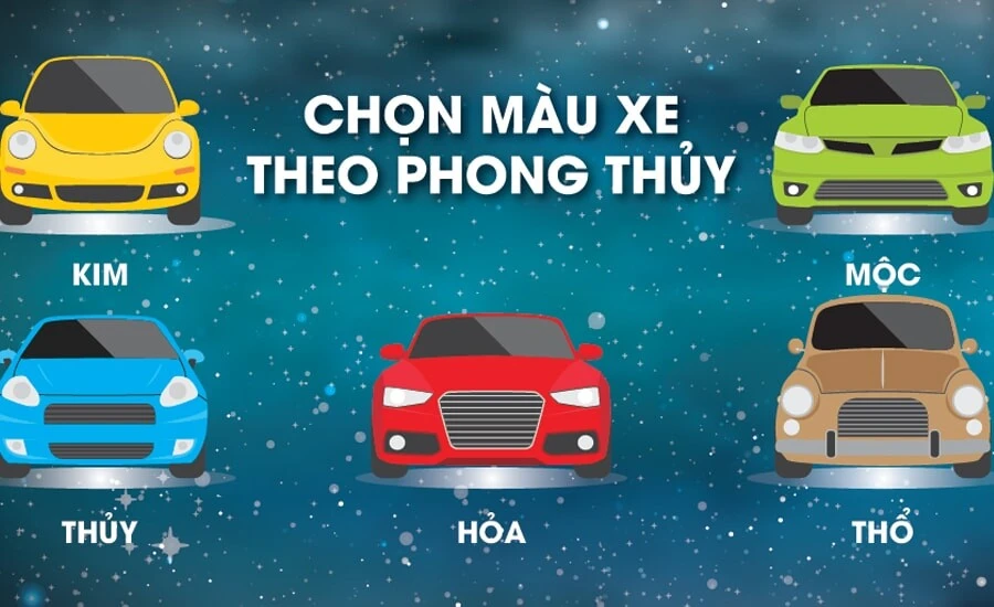 Nam, nữ mệnh Kim hợp xe màu gì, kỵ mua xe màu gì?