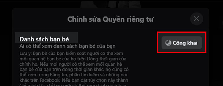 Hướng dẫn cách ẩn bạn bè trên Facebook trên điện thoại