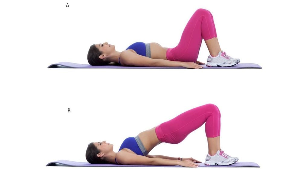 Glute bridge – bài tập nâng cơ mông