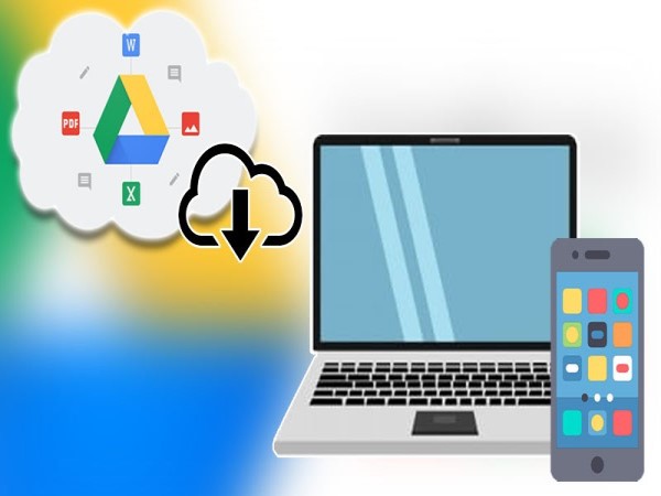 Kết nối điện thoại với máy tính qua Google Drive