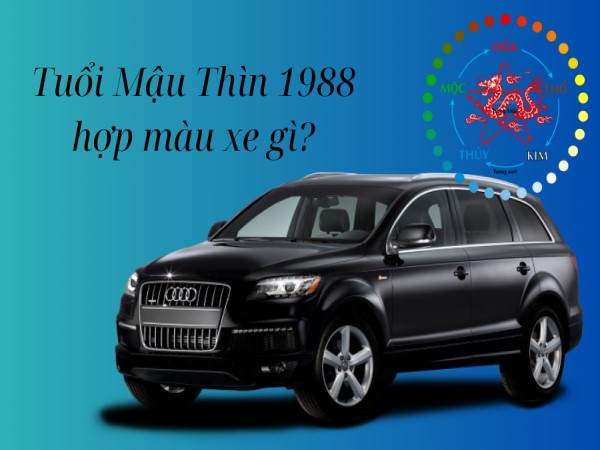 Tuổi mậu thìn 1988 hợp màu xe gì "thượng lộ bình an"